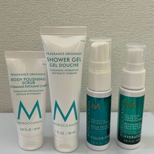 Moroccanoil Hair and Body Care Set - White and Teal